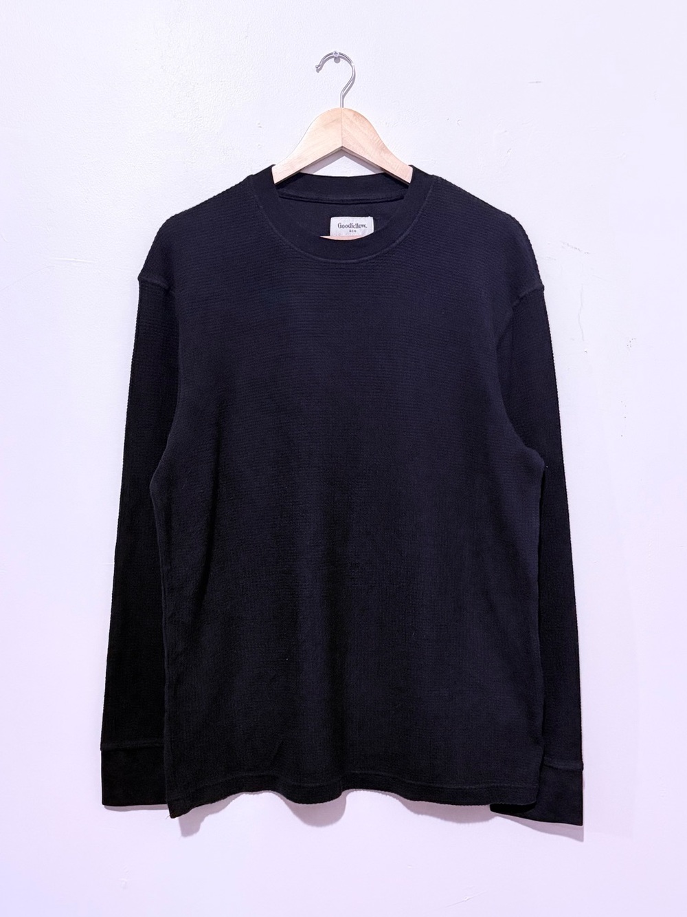 Goodfellow & Co Black Crewneck Sweater - Classic Long Sleeve